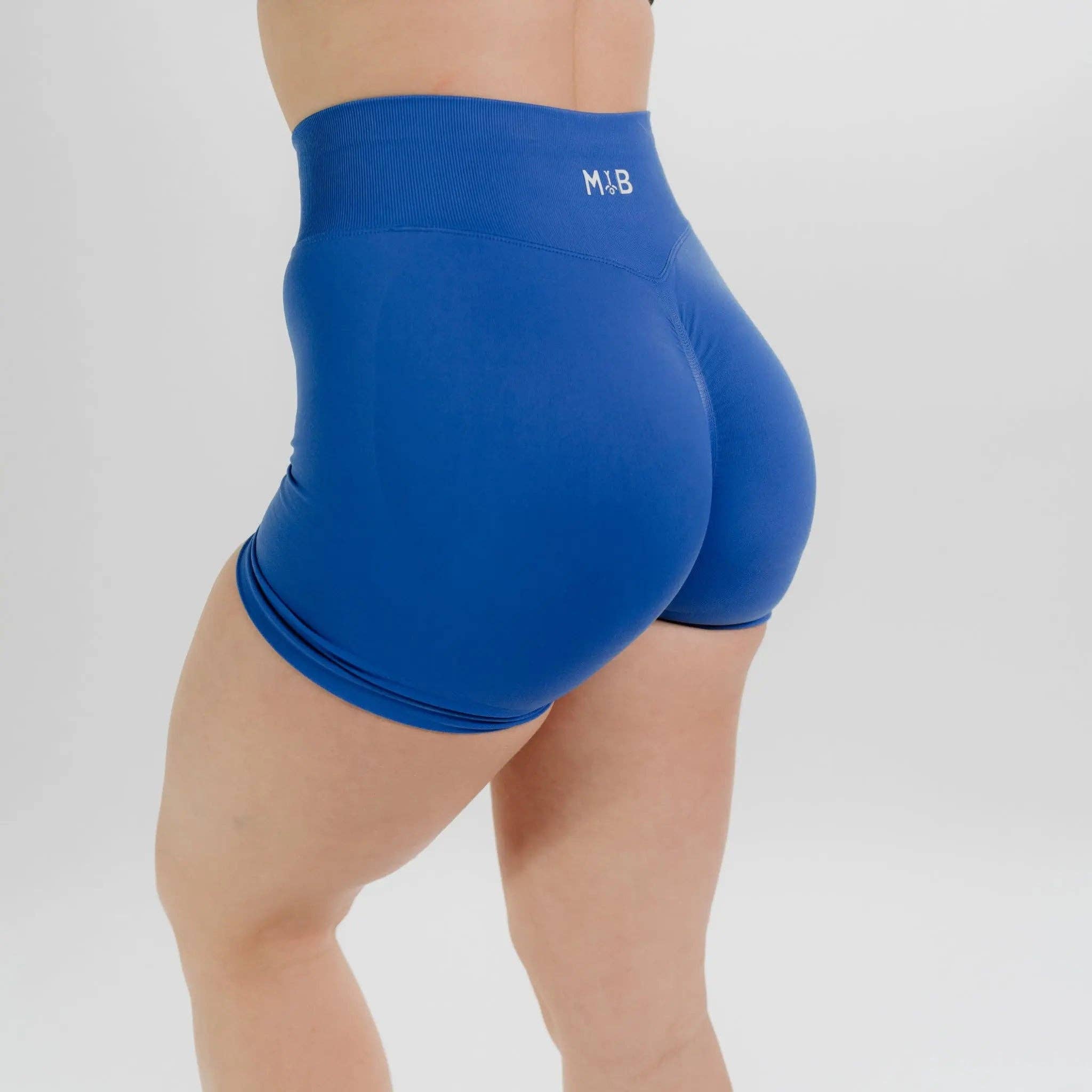 MYB Apparel - Wholesale Athletic Shorts - Women's - SYNERGY SCRUNCH SHORTS 4.5"8