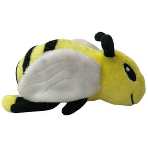 Set of 3 Plush Soft Stuffed Toy Honey Bumble Bees with Removable Masks