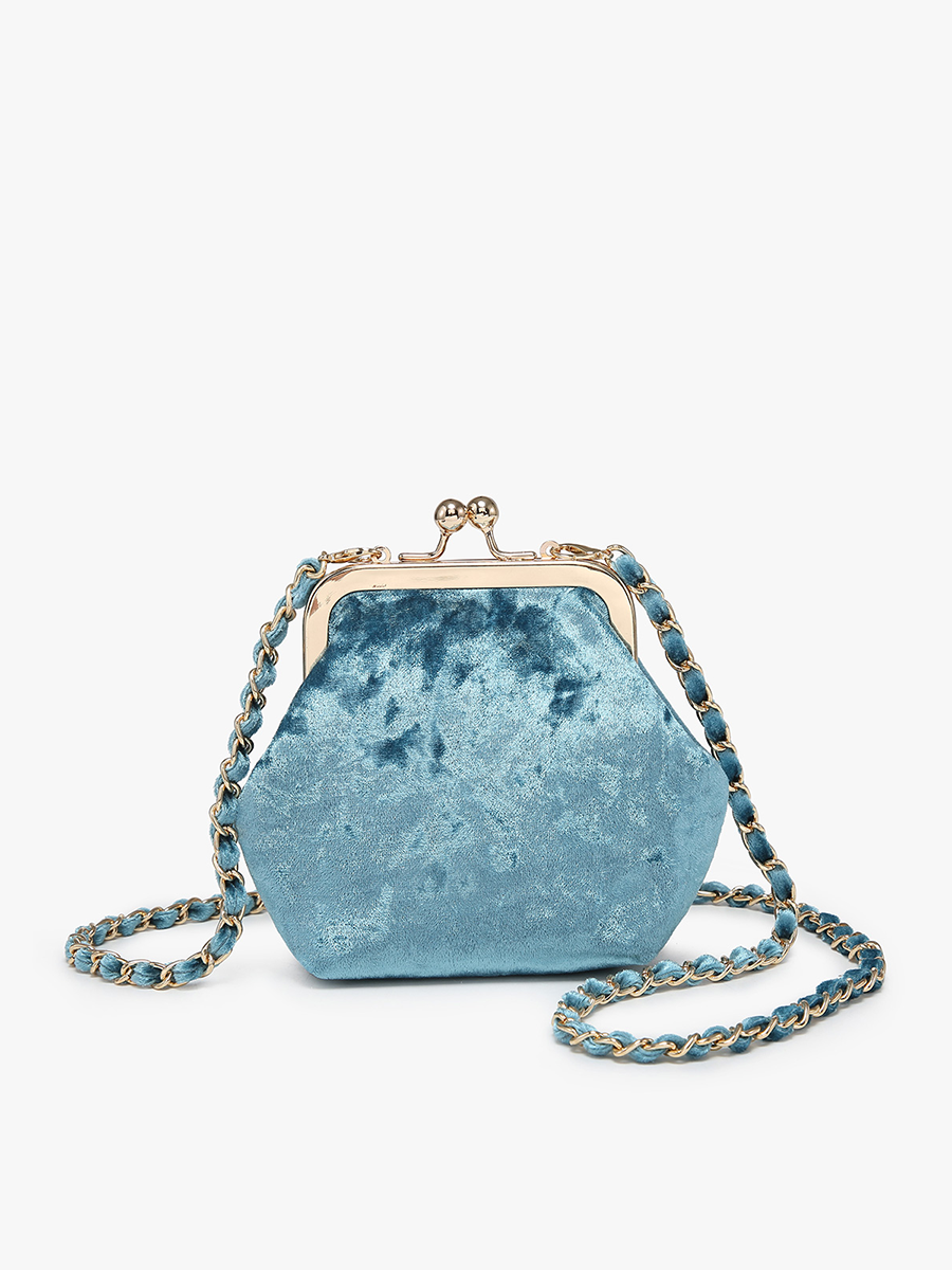 Jen & Co. – wholesale Myntväska - Dam – CP2338V Cleo sammet myntpåse Crossbody6