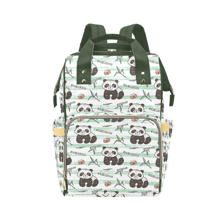Panda Multifunctional Diaper Backpack Bag for wholesale by Pioneer Kitty Market