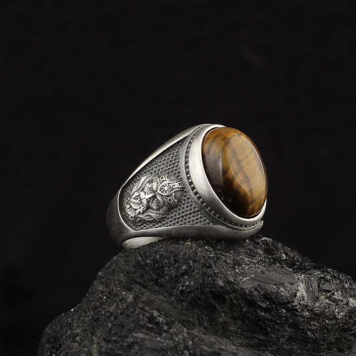 Espada Silver – wholesale Cocktail/Statement Ring – Odin Allfader Ring