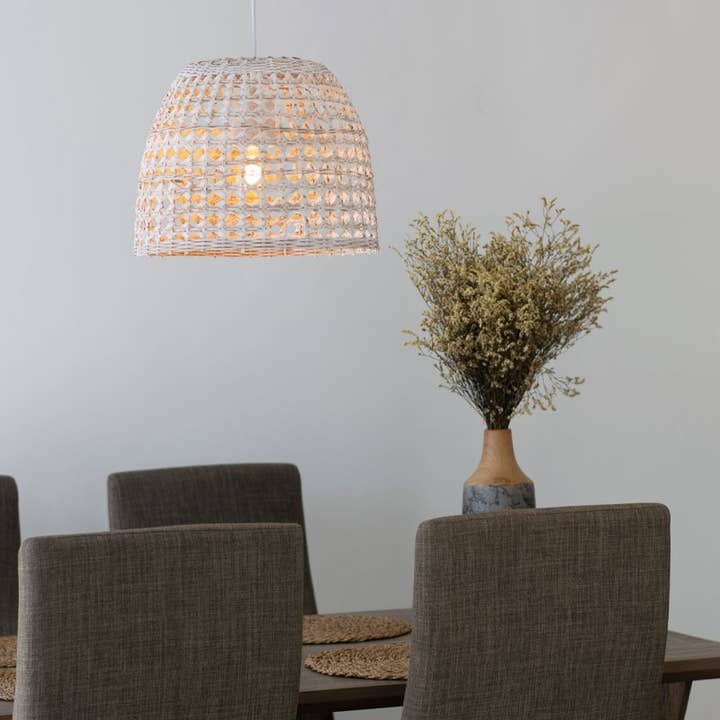 Lanna Passa - Wholesale Chandelier/Hanging Light - Woven Bamboo Basket Light - Ceiling/Hardwired1