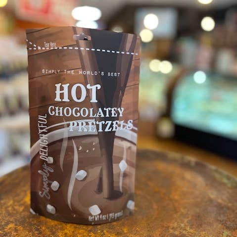 Simply Delightful - Wholesale Pretzels - Hot Chocolatey Covered Pretzels0