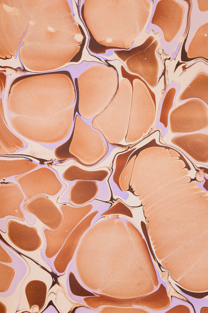 Glad & Young Studio – wholesale Keychain – Women's – Swivel Snap Keychain - Marbled Palettes12