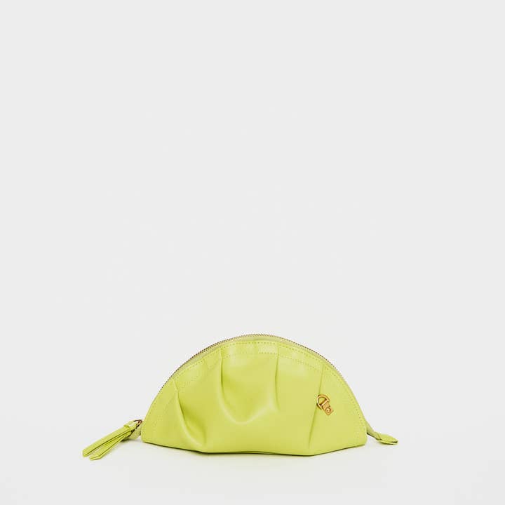 Yunyinrose - Wholesale Top Handle Bag - Women's - Lime green gyoza bag mini beef skin2