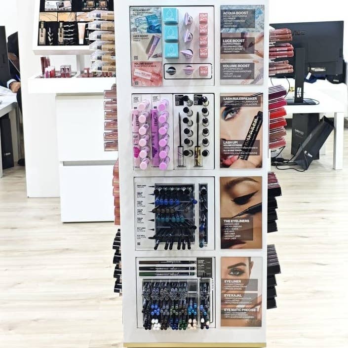 Präsentationsdisplay Beauty Quad bellaoggi für den Großhandel von bellaoggi