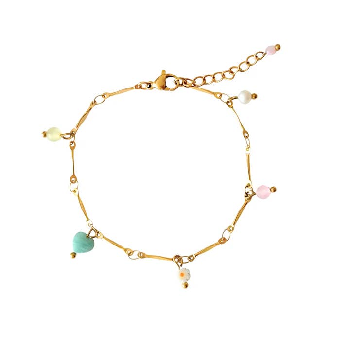 Softness & Feminine Energy Bracelet - Gold for wholesale by Saint Clairmont
