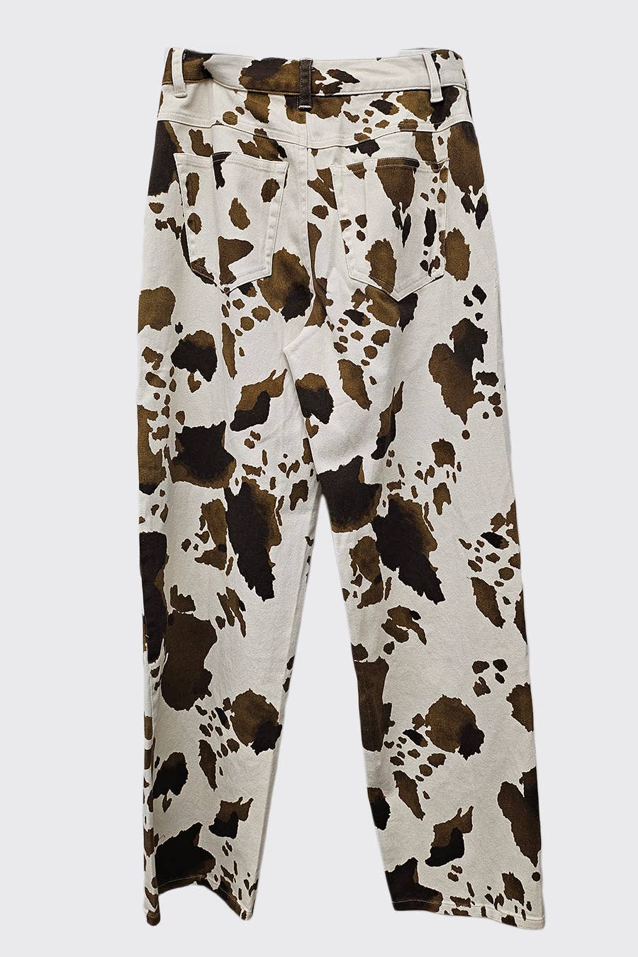 MULTI Fall Pre-washed cow-print baggy pants for wholesale on Faire11
