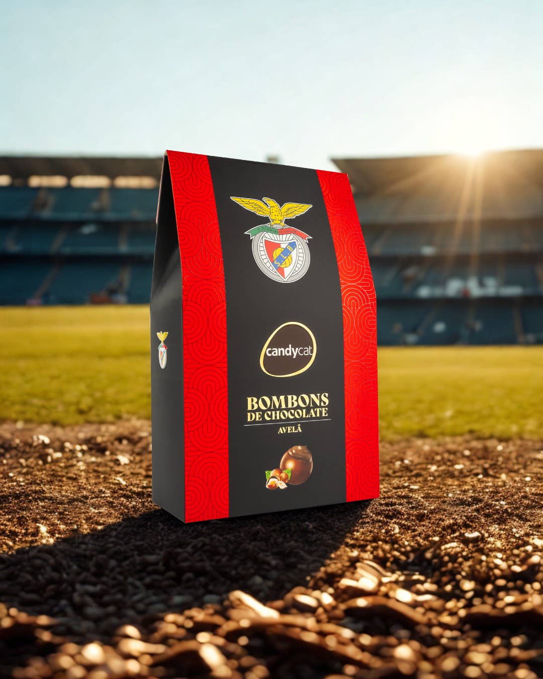 Candycat - Wholesale Chocolate Box - Candycat - Sport Lisboa e Benfica Chocolates 200g