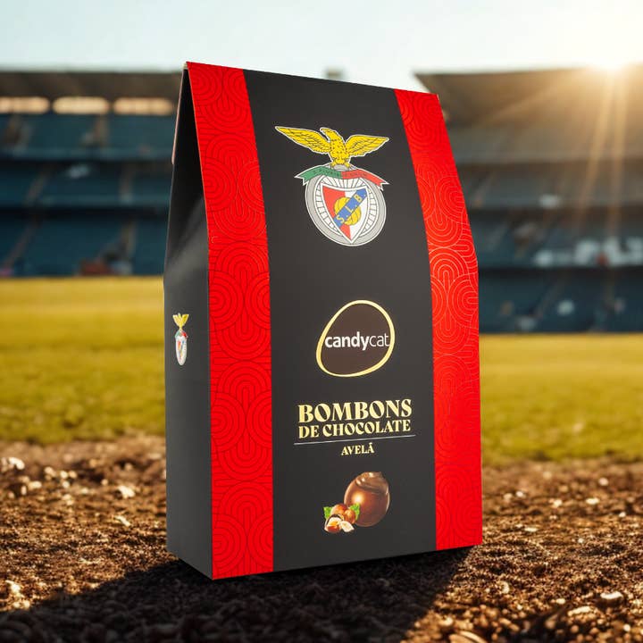 Candycat - Wholesale Chocolate Box - Candycat - Sport Lisboa e Benfica Chocolates 200g0