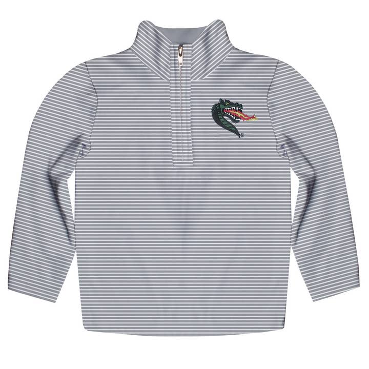 Alabama at Birmingham Blazers Embroidered Kids Stripes Quarter Zip Pullover for wholesale by Vive La Fete