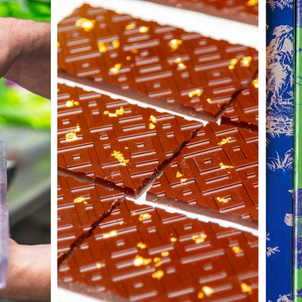 Maison Bonange - Wholesale Chocolate Bar - Organic Dark Chocolate Bar 80g 70% & Verbena Crystals3