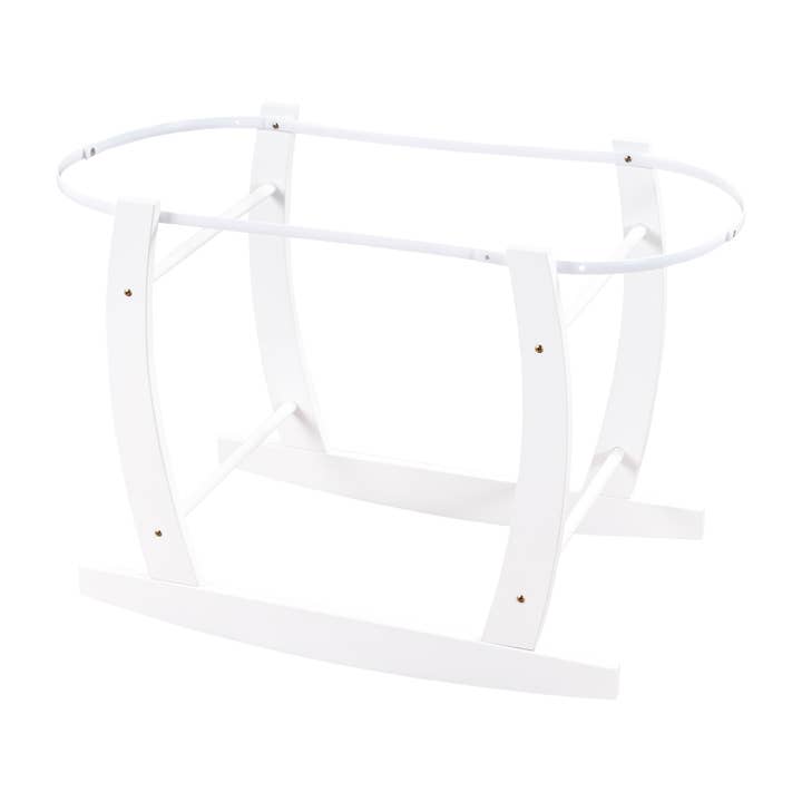 STAND FOR MOSES BASKET Lacquered - WHITE for wholesale by PICCI