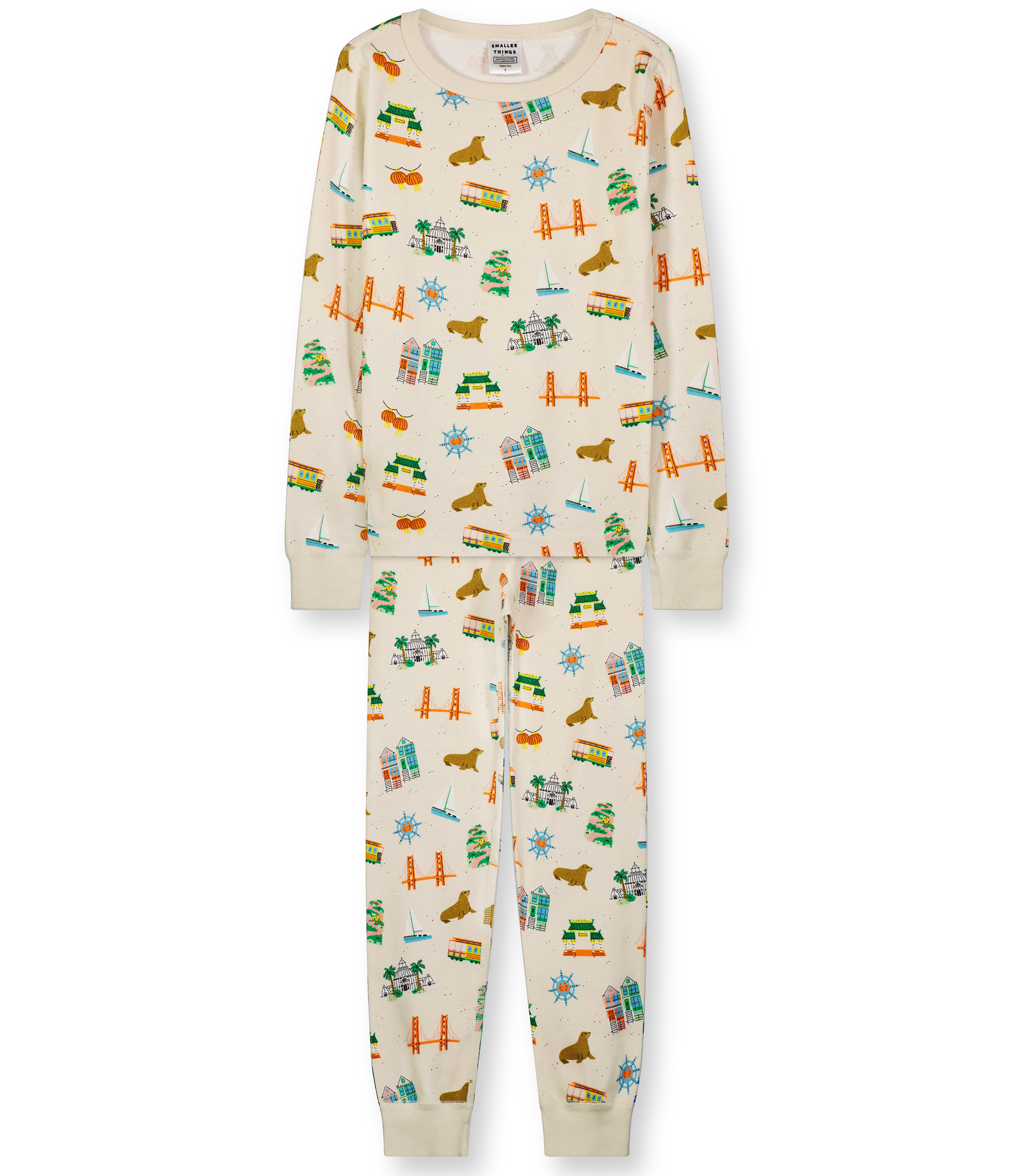 SMALLER THINGS - Wholesale Sleepwear Set - Kids - Goodnight, San Francisco 🚃2