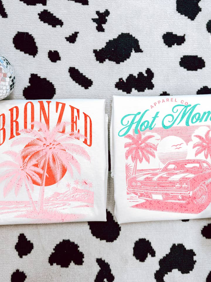 T-shirts gráficas de Verão por atacado de Broke Babes Wholesale