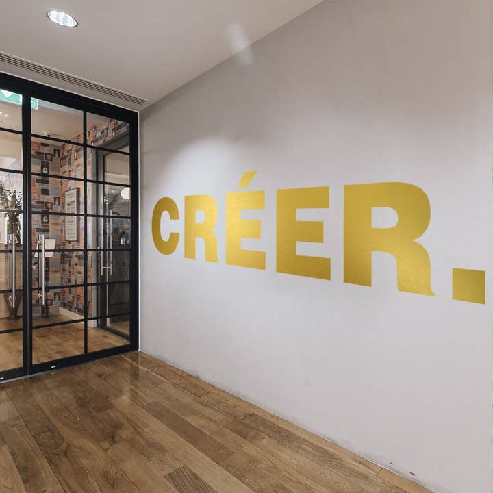 KUARKI – Großhandel Wandtattoo/-sticker – Créer, Bureau Déco, Décoration de Bureau2
