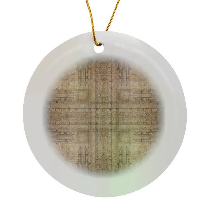 3dRose - Wholesale Ornament - 3dRose, Italian fresco abstract., Ornament