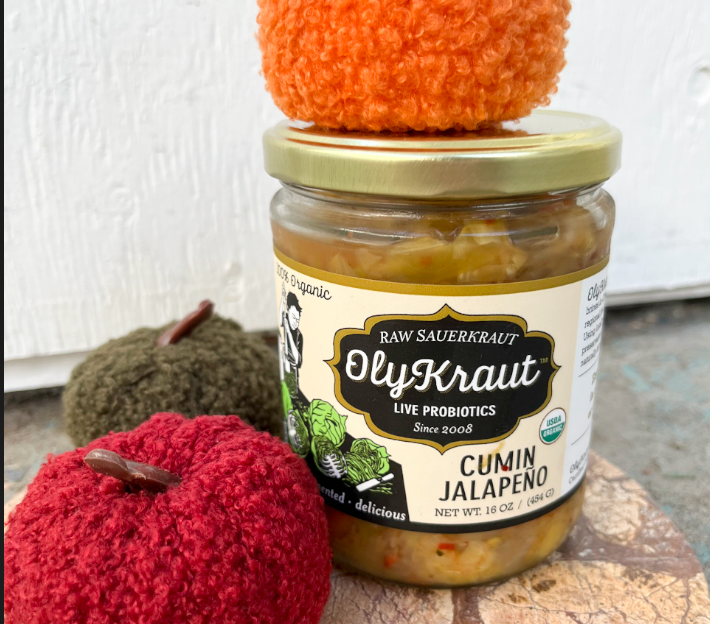 OlyKraut - Wholesale Pickled Vegetables - Organic Cumin Jalapeño Gourmet Kraut4