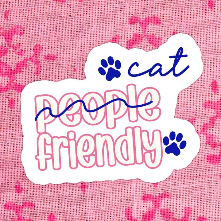 Stickers+ X Ashley Bexar - Wholesale Sticker - Cat Mom Funny Cats Relatable Waterproof Vinyl Sticker