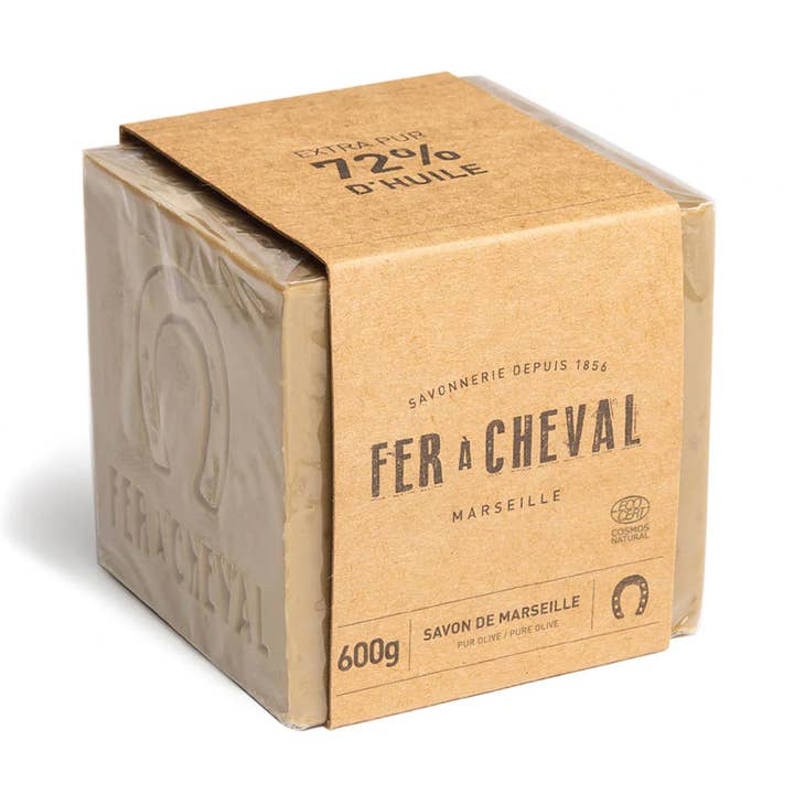 Fer à Cheval - Wholesale Bar Soap - Pure Olive Marseille Cube Soap 600g0