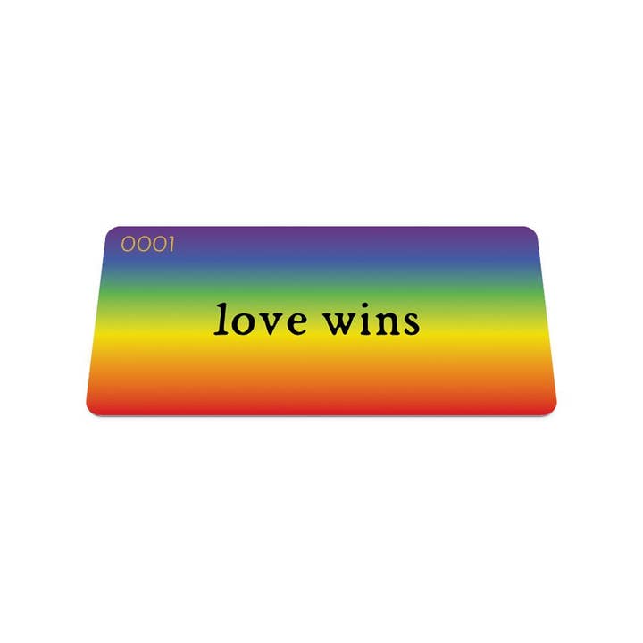 ZOX - Wholesale Wristband - Love Wins - Pride Month Wristband Bracelet