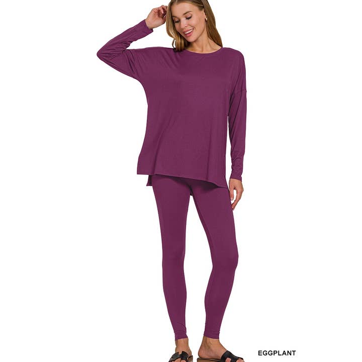 TOP LEGGINGS LOUNGEWEAR SET and other Purchase wholesale polyester spandex leggings. Free returns & net 60 terms on Faire trending on Faire.