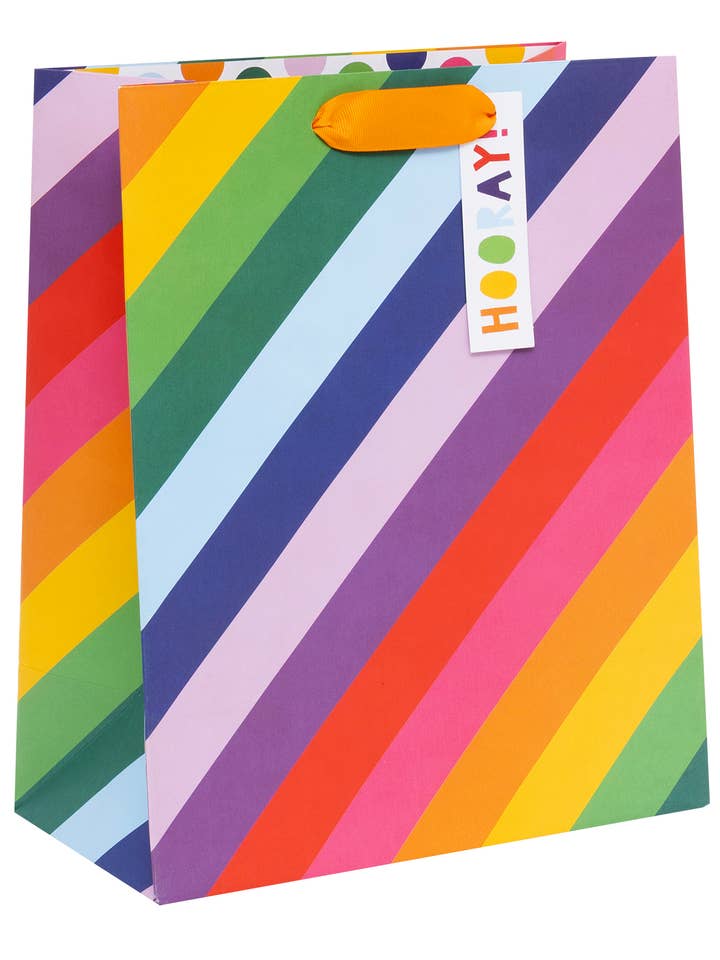 Regnbågsrandig stor väska för wholesale av Ballyhoo