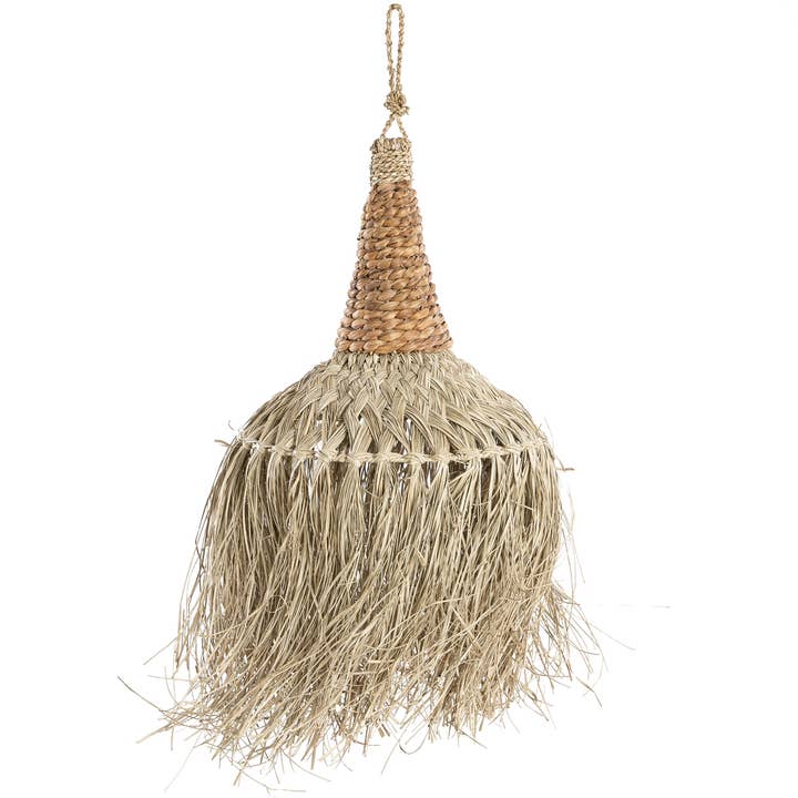 Bazar Bizar Living – Großhandel Kronleuchter/Hängeleuchte – The Playa Pendelleuchte - Natur - M