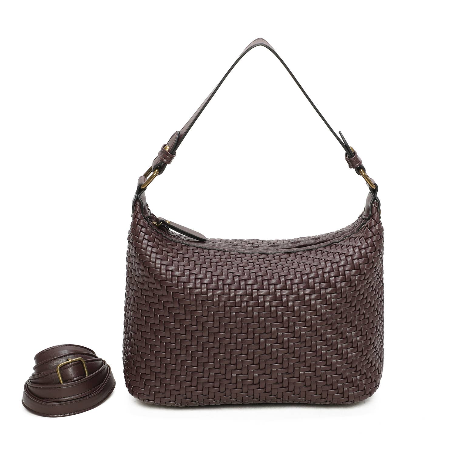 INES DELAURE - Wholesale Shoulder Bag - Women's - Woven handbag7