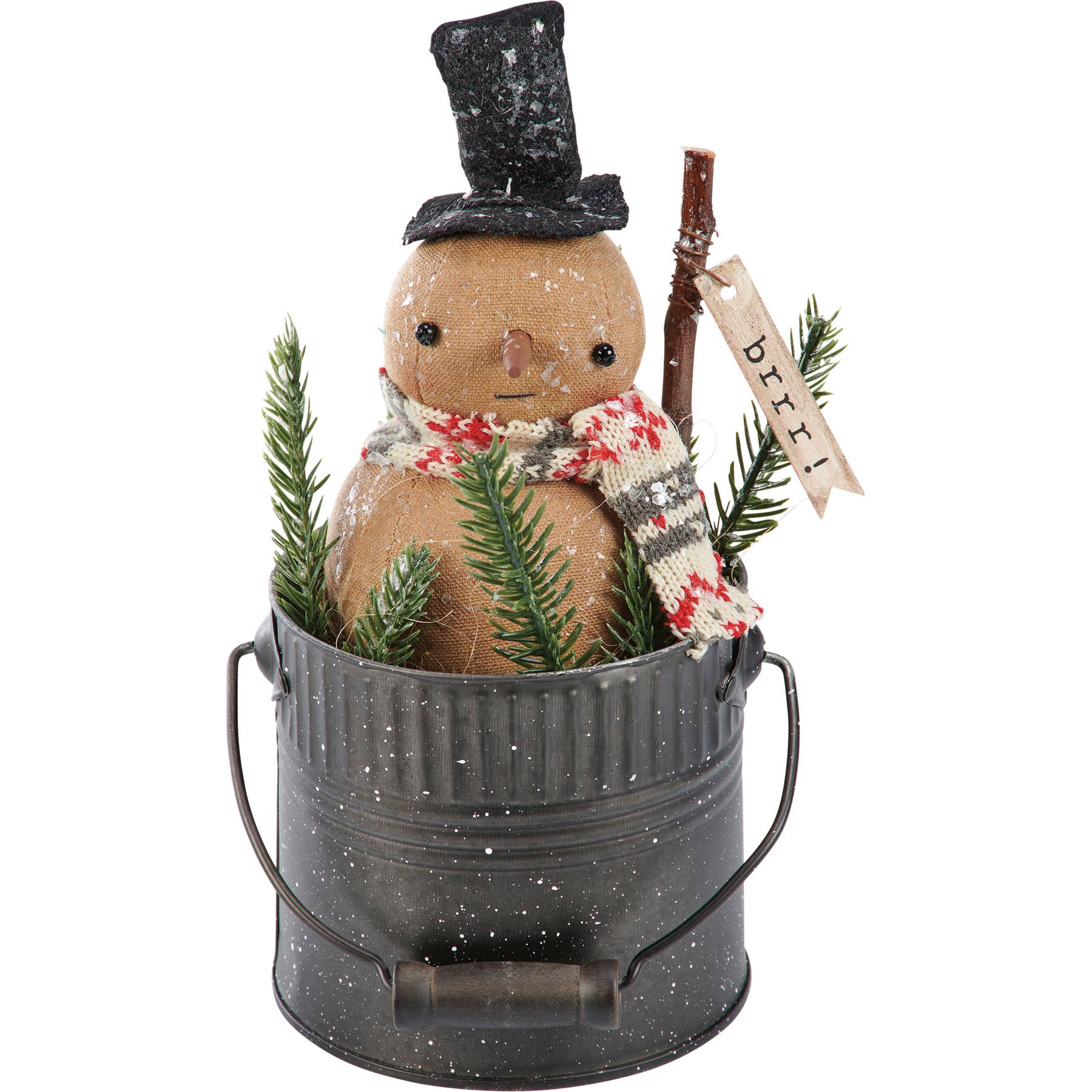 Primitives by Kathy - Wholesale Throw/Decorative Pillow - Let It Snow Doll0