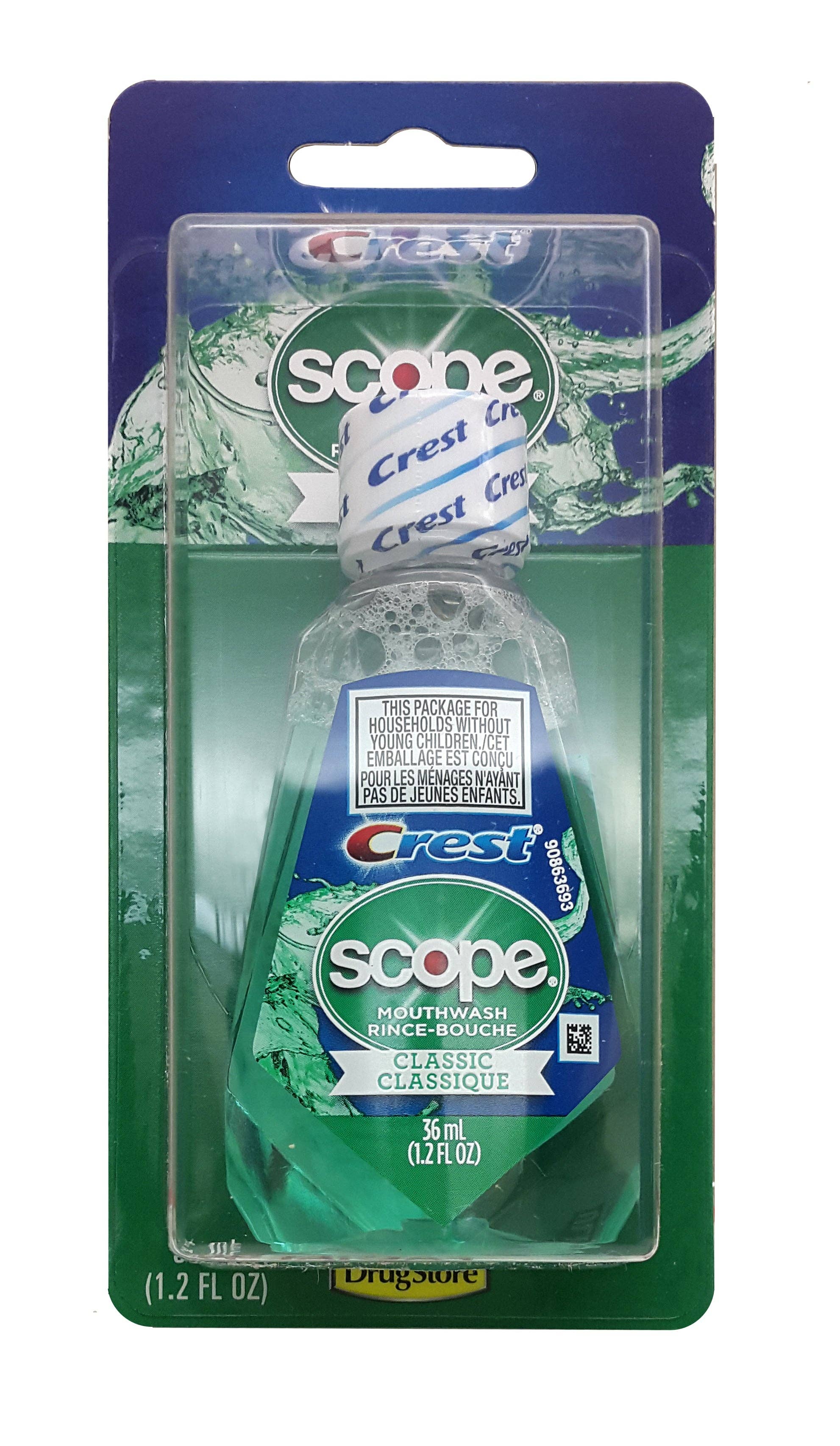 Shop The King - Wholesale Mouthwash - Scope Drug Mouthwash Carded Peg Bag Single Bag