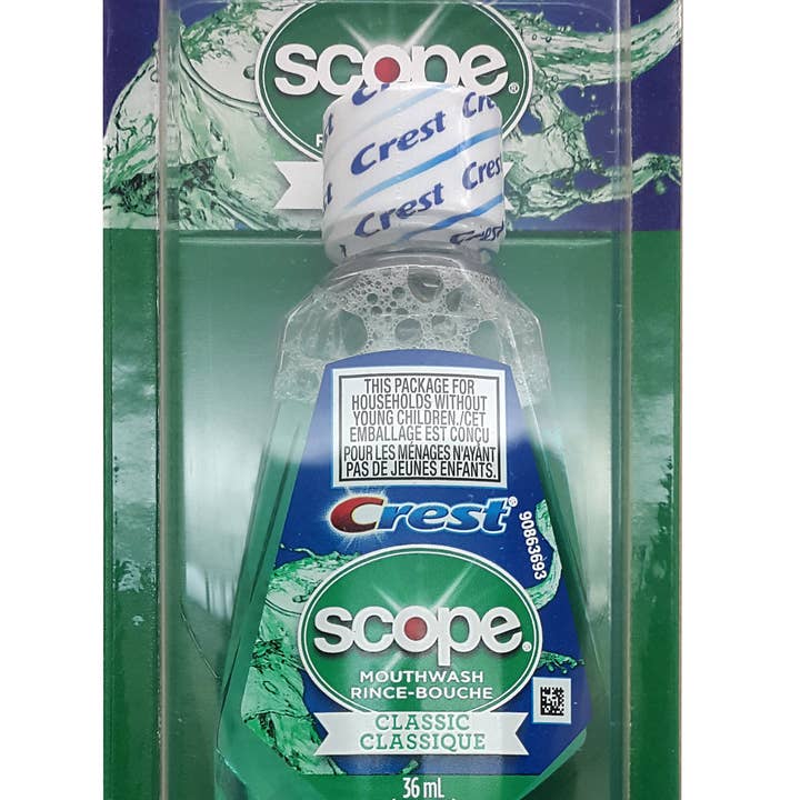 Shop The King - Wholesale Mouthwash - Scope Drug Mouthwash Carded Peg Bag Single Bag0