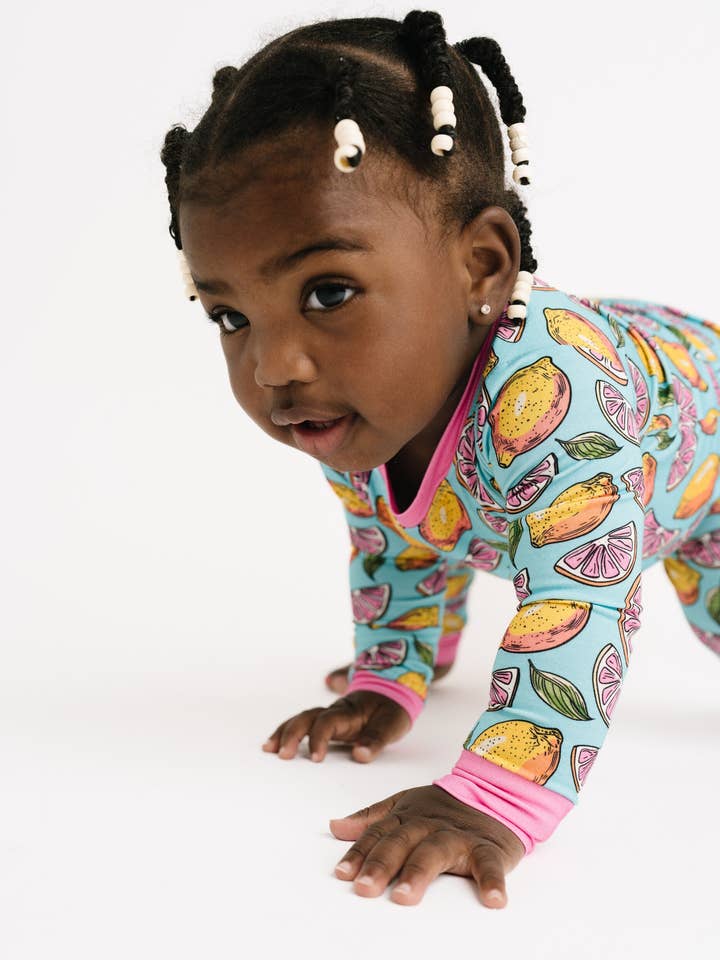 Little One Shop - Wholesale Clothing Set - Baby - Pink Lemonade Bamboo Set