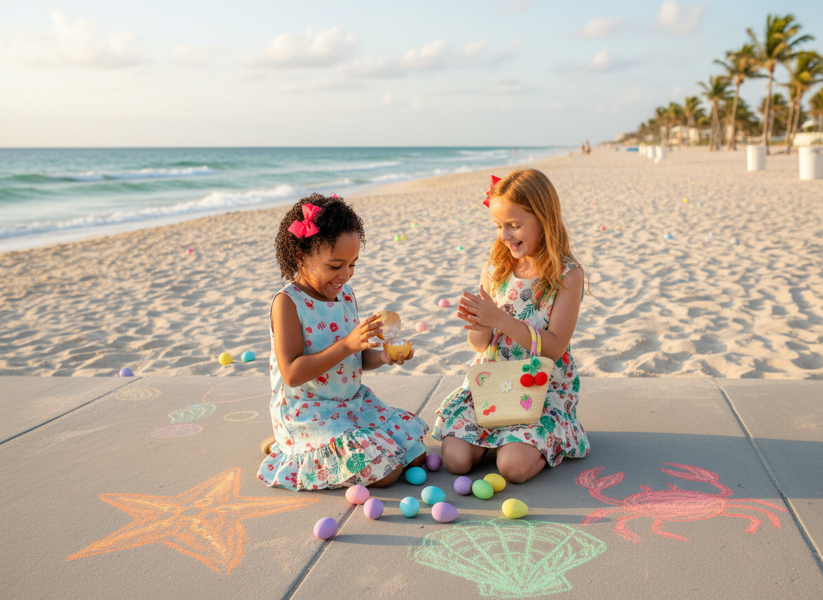 Minna - Wholesale Dress - Kids - Drop waist Dress - Summertime at the Cape Sea Creatures10