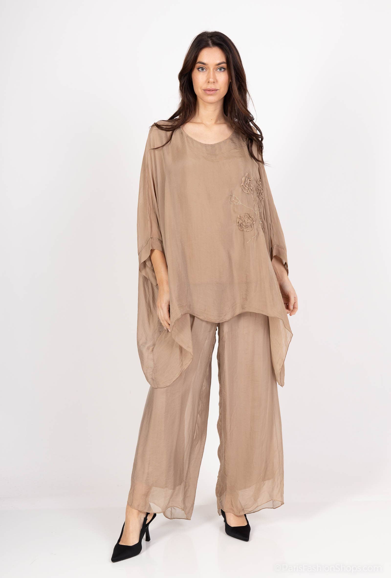 Shyloh - Wholesale Blouse - Women's - Silk Top 504920