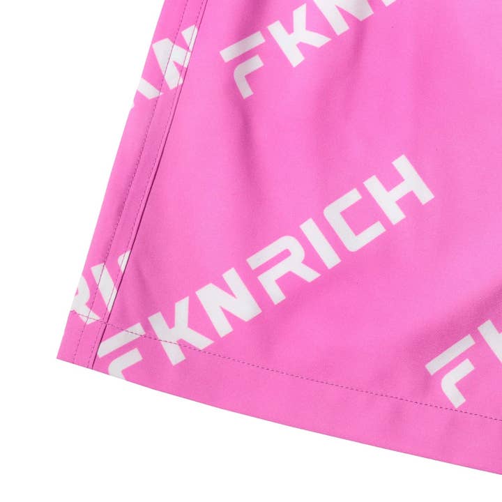 FKN Rich – wholesale Swim shorts – Men′s – Swim Shorts (Pink)1