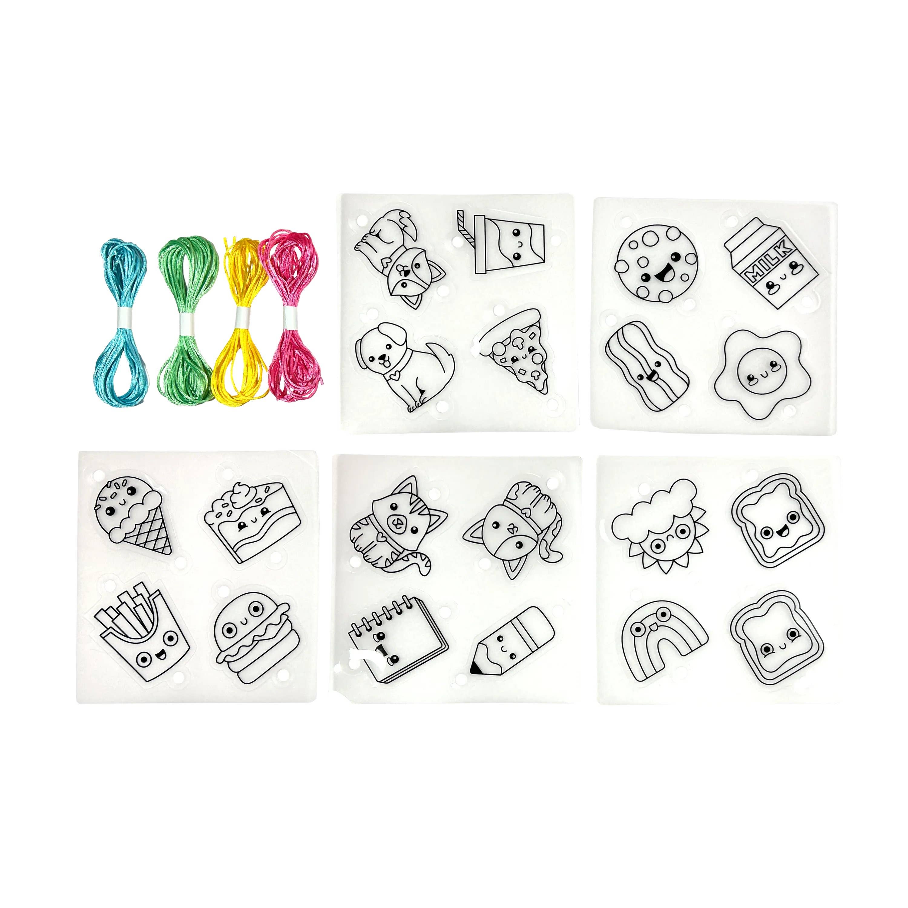 OOLY - Wholesale DIY Jewelry - Kids - Shrink-Its!: D.I.Y. Shrink Art Bracelet Kit - B.F.F. (24 PC4