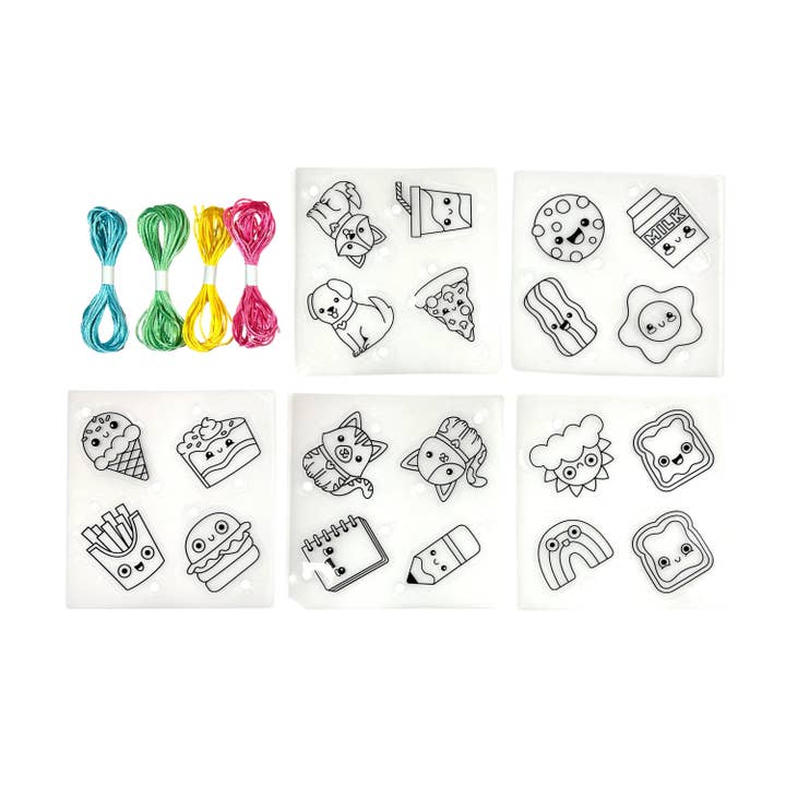 OOLY - Wholesale DIY Jewelry - Kids - Shrink-Its! D.I.Y. Shrink Art Bracelets Kit - B.F.F.4