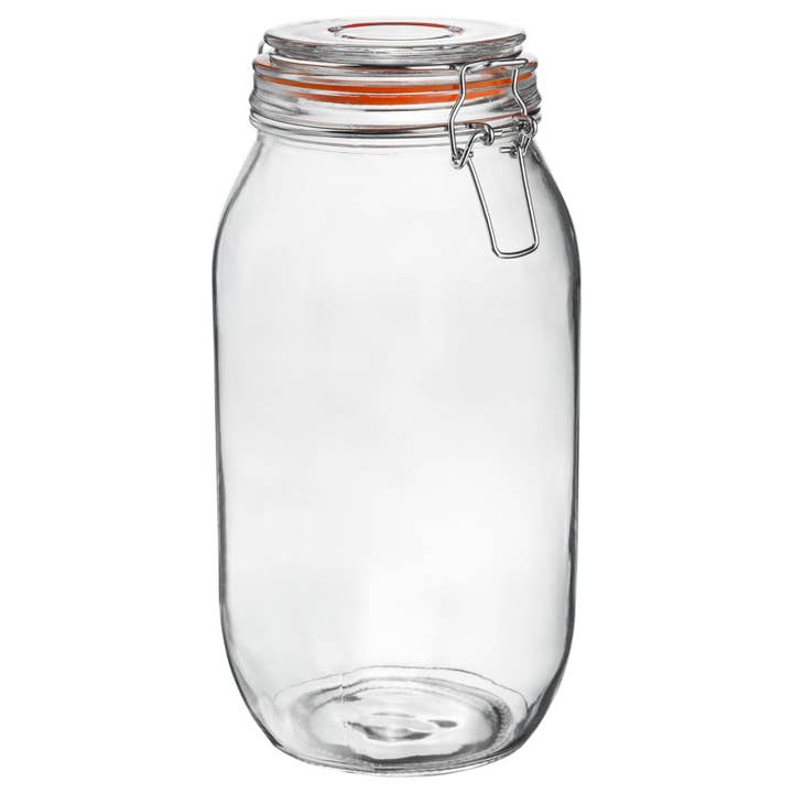 Argon Tableware Glass Storage Jar - 2000ml for wholesale by Rinkit Ltd