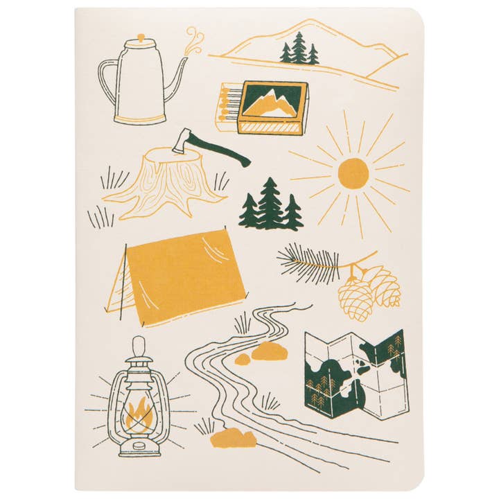 Danica Jubilee - Wholesale Notebook - Camp Out Notebook & Pencil Case Set