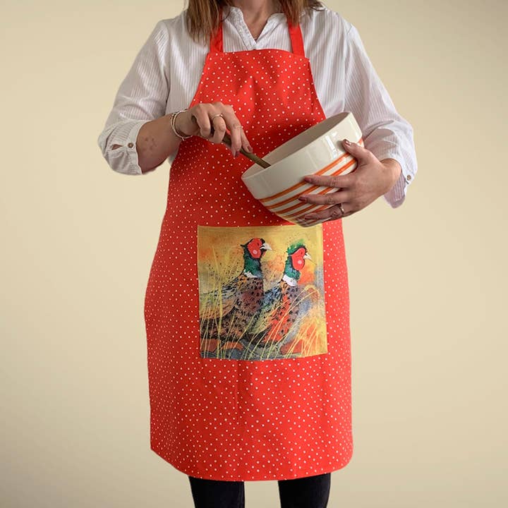 Tablier de faisans pour la vente par Alex Clark Art