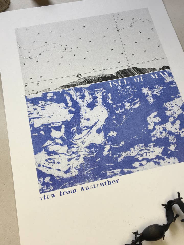 ISLE OF MAY PRINT for wholesale by Buoy Oh Buoy Studio