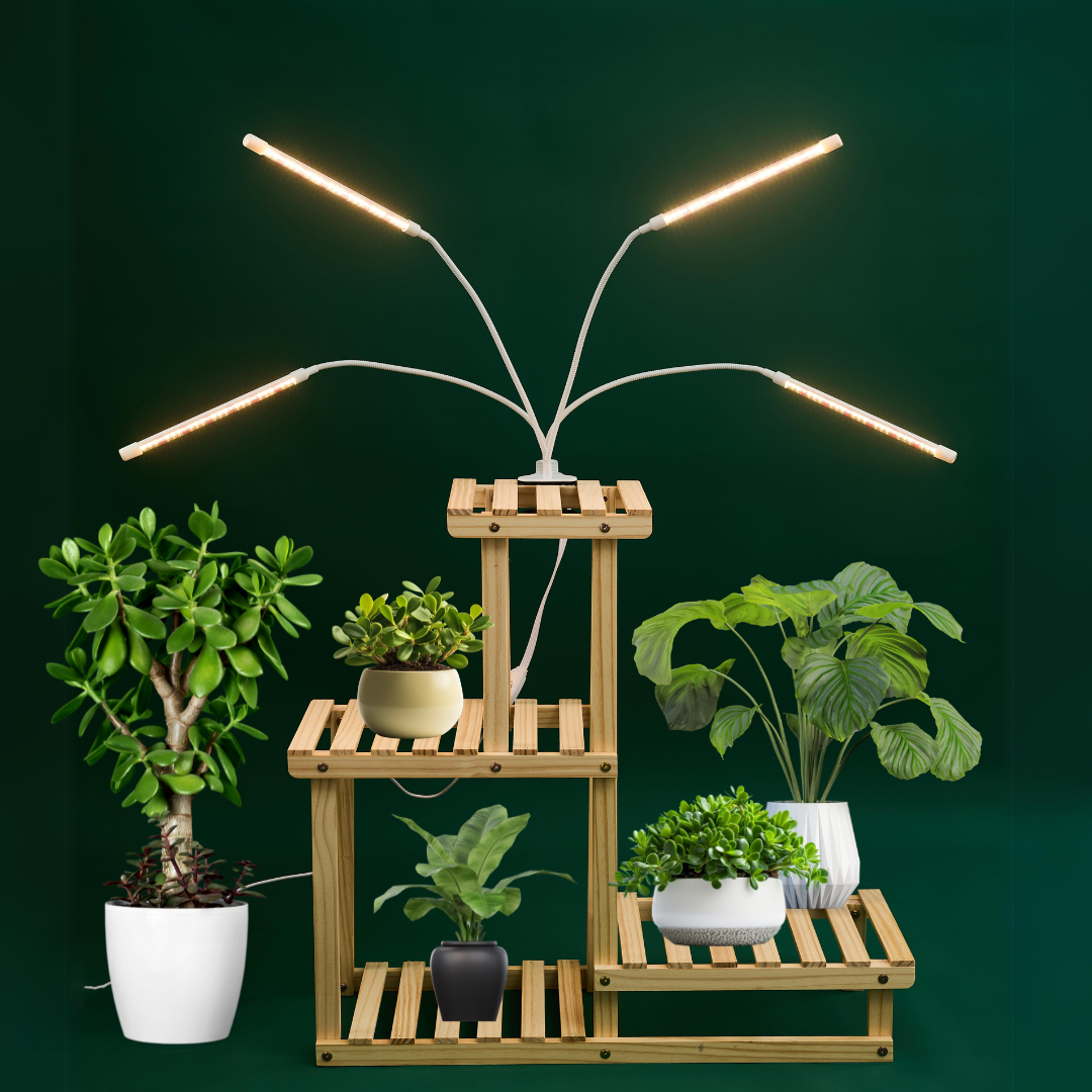 MY CITY GARDEN - Wholesale Garden Tool - CLIP & GROW, Decor LED Grow Lights, 3000K, 4 Heads8