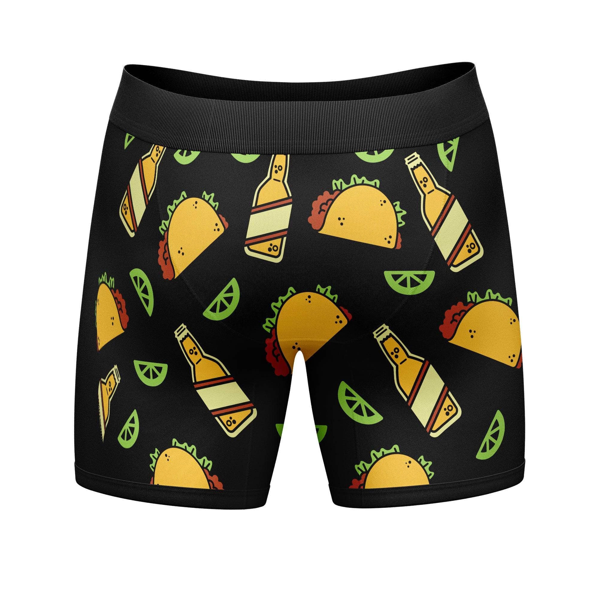 Black Tacos And Cervezas Father's Day Graphic Briefs Underwear for wholesale on Faire2