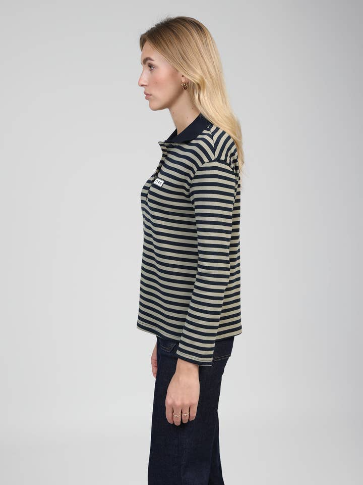 An'ge - Wholesale Polo - Women's - APONA navy T-SHIRT2