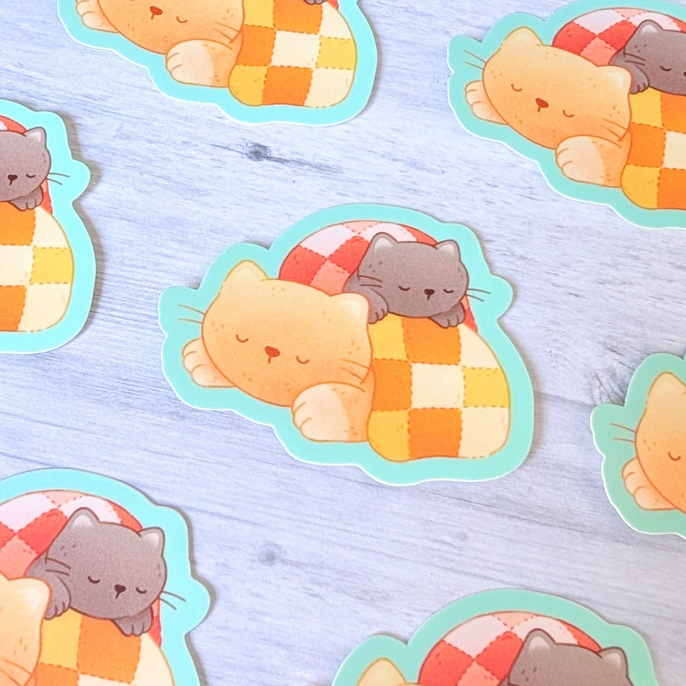 Arcasian - Wholesale Sticker - Cat Piles Waterproof Stickers3