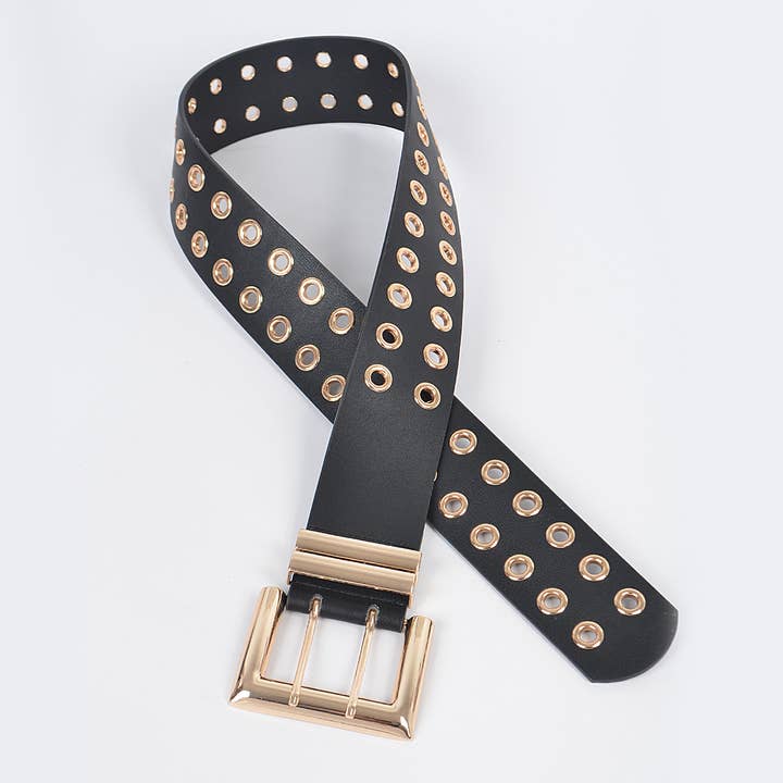 3AM BY H&D ACCESSORIES - Vendita all'ingrosso Cintura - Donna - Cintura in vita con occhielli.2