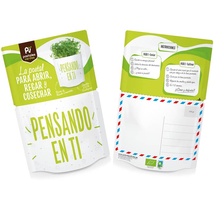 Garden Pocket – wholesale Frön – DU - TÄNKER PÅ DIG - GRODDA RUCCOLA
