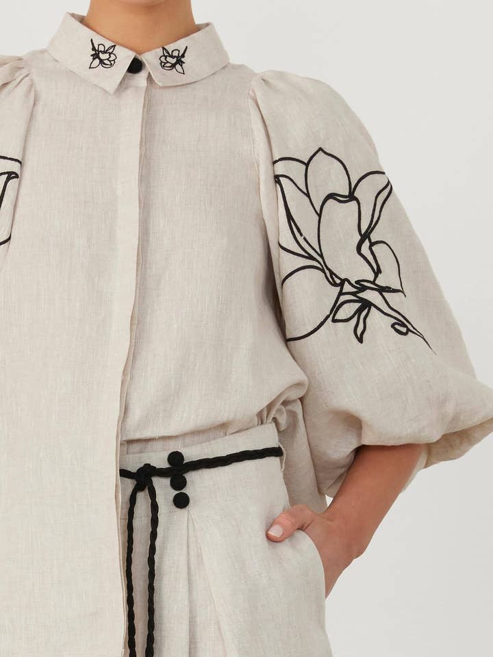 Marayn - Wholesale Top & pants set (NOT Loungewear) – Women's - Boho Chic Linen Set SpringSummer 25