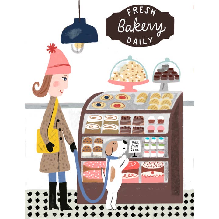 Little Desk Drawer - Wholesale Everyday Greeting Card - Bakery Treats Card1